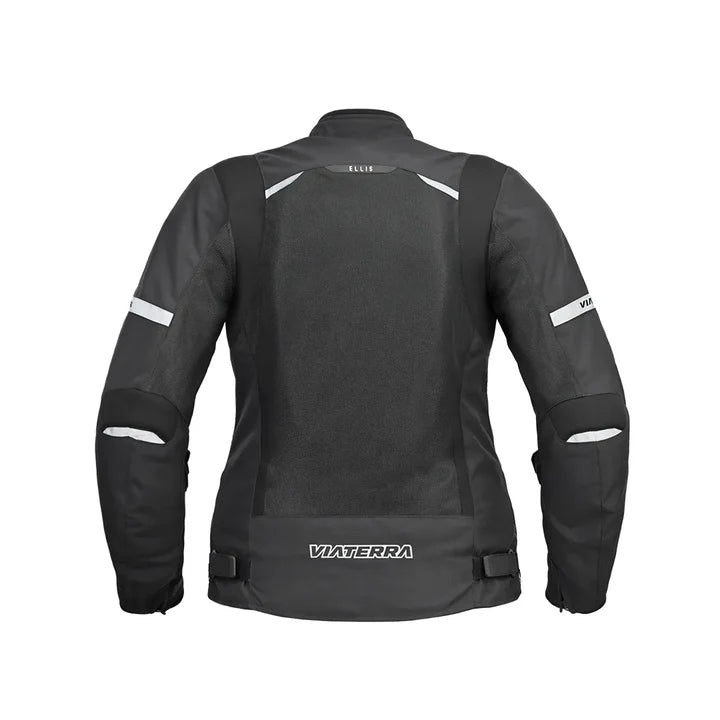 Ellis - Women's Street Mesh Riding Jacket - Black