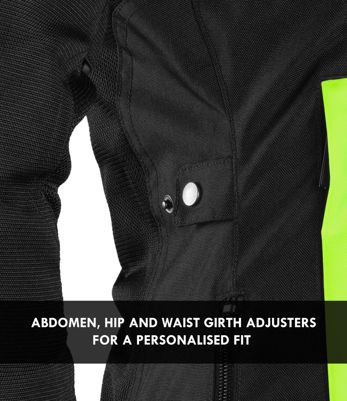 AIR GT 4 WOMEN'S JACKET BLACK HI-VIZ GREEN