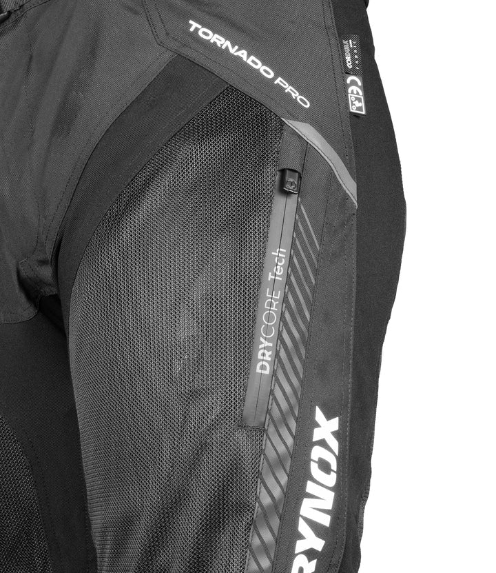 Rynox Tornado Pro Pants Black
