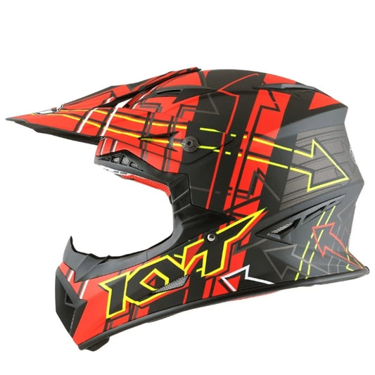 JUMPSHOT MATT BLACK/RED FLUO