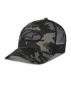 OBLIQUE CAMO TRUCKER HAT