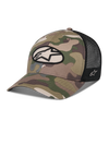 OBLIQUE CAMO TRUCKER HAT