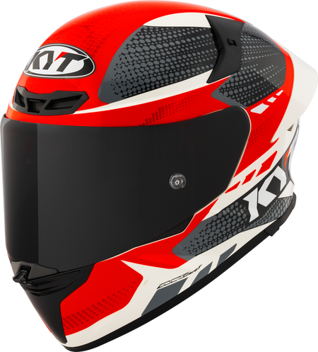 KYT TT-REVO GEAR BLACK RED