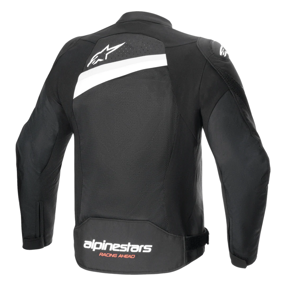 T-GP PLUS R V4 AIRFLOW JACKET BLACK/WHITE
