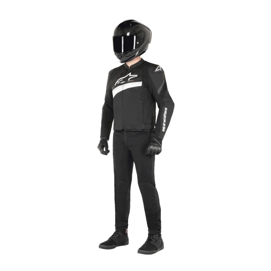T-GP Plus R V4 Airflow Jacket BLACK/WHITE