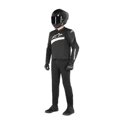 T-GP Plus R V4 Airflow Jacket BLACK/WHITE