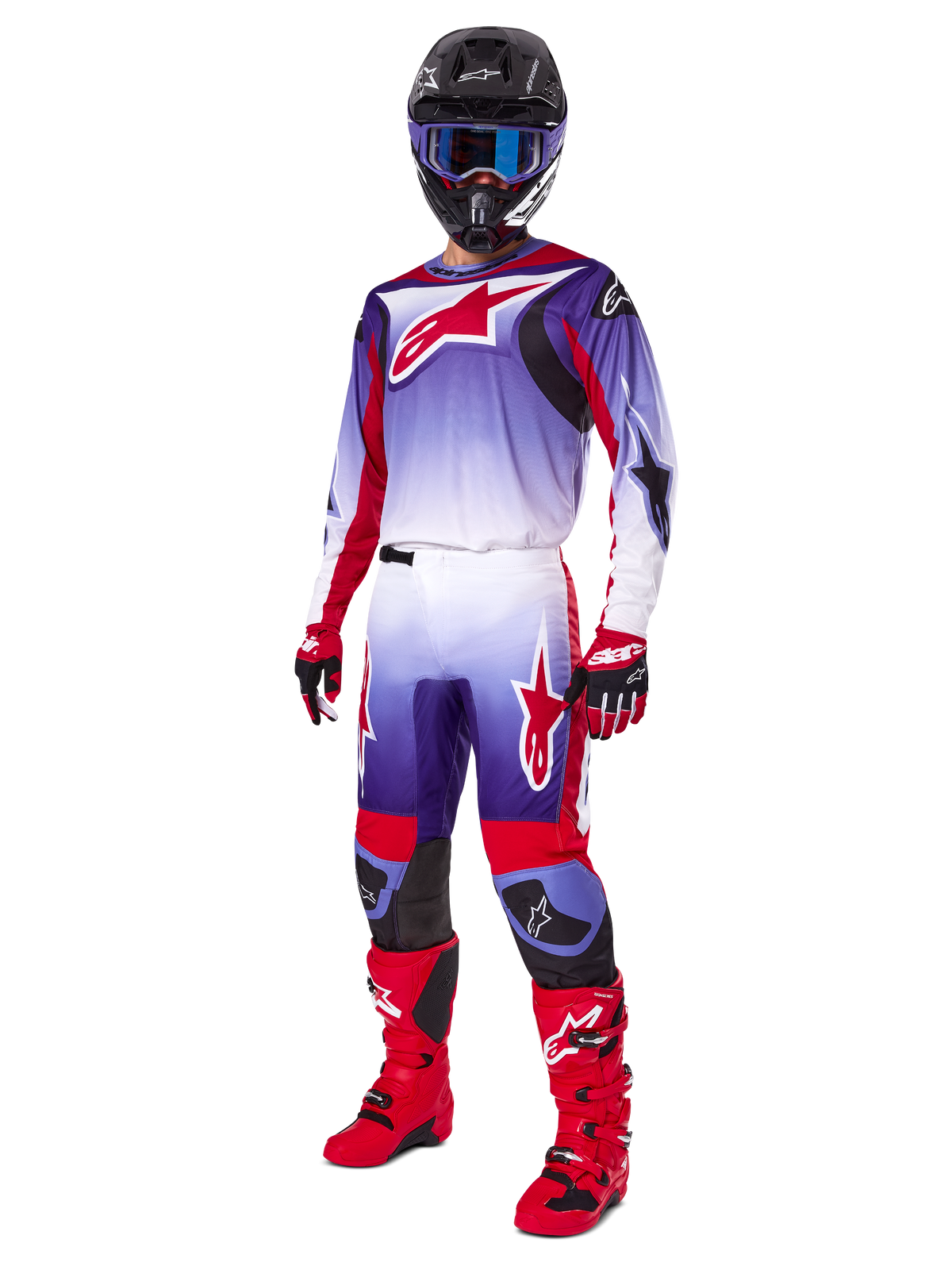 Alpinestars MX riding jersey side view