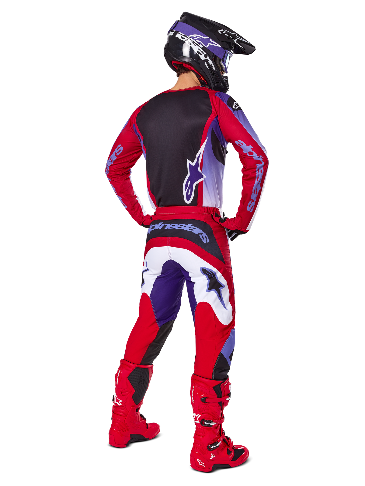 Alpinestars MX riding jersey back view full