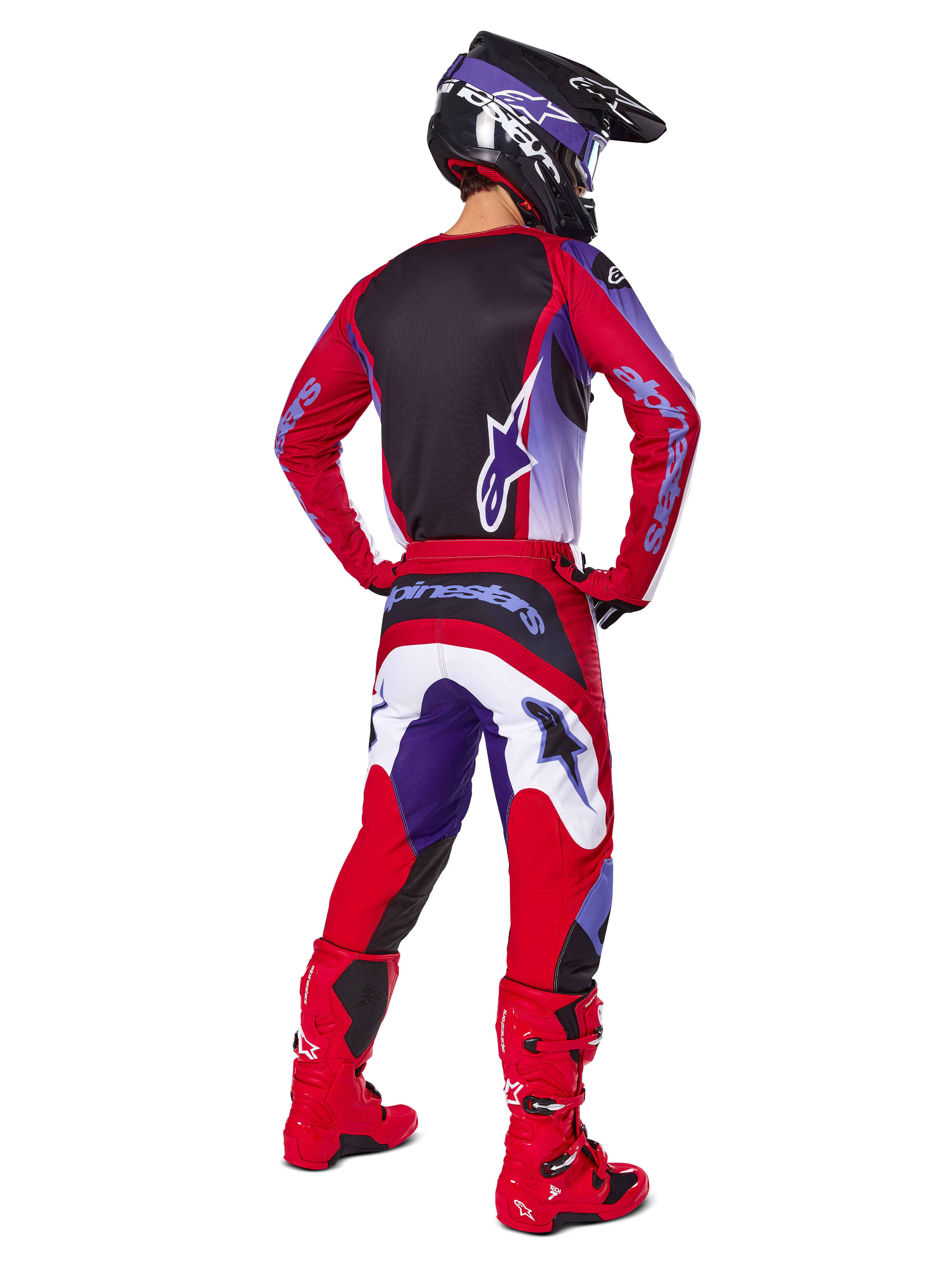 Alpinestars MX riding jersey back view full