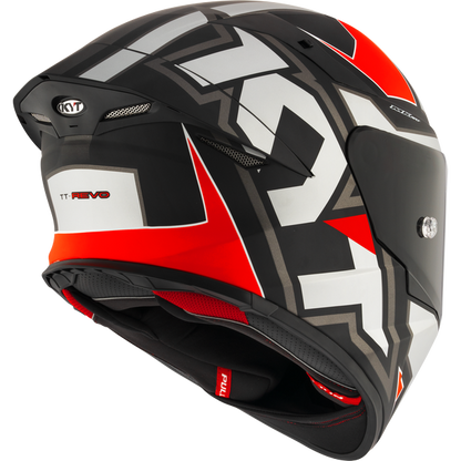 TT-REVO ELECTRON MATT GREY RED