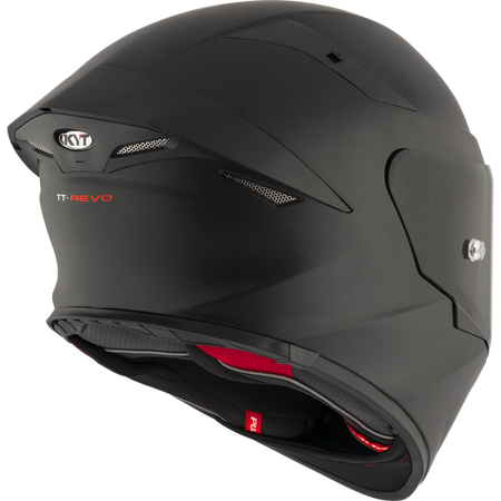 KYT TT-REVO PLAIN MATT BLACK