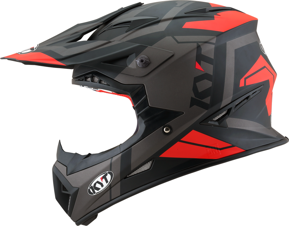 JUMPSHOT #3 MATT BLACK/RED FLUO