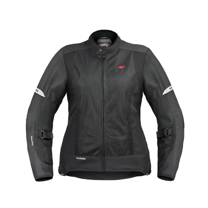 Ellis - Women's Street Mesh Riding Jacket - Black