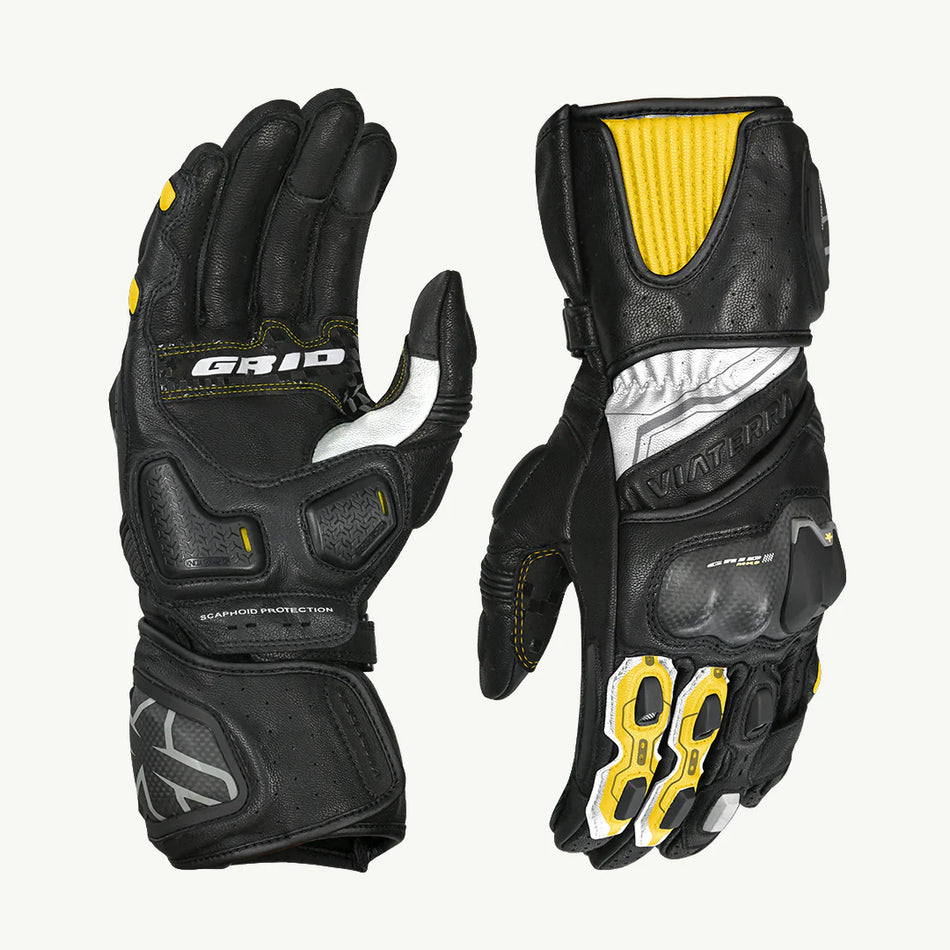 GRID MK3 RIDING GLOVES YELLOW