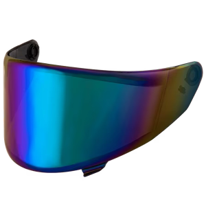 STRIKER/NZ RACE IRIDIUM RAINBOW VISOR
