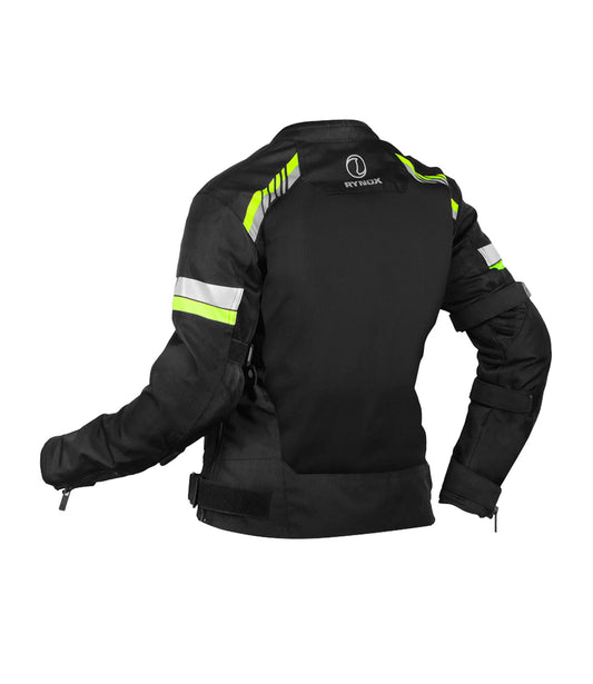 AIR GT 4 WOMEN'S JACKET BLACK HI-VIZ GREEN