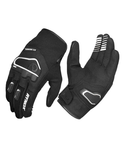 Rynox Helium GT 2 Gloves Black White