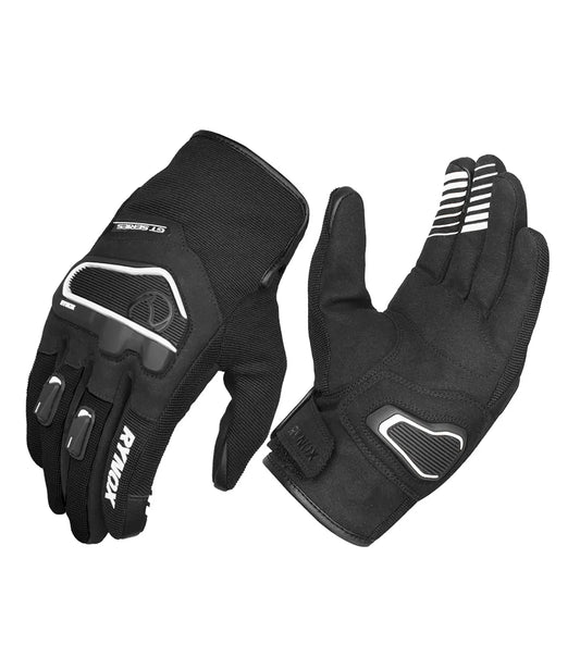 Rynox Helium GT 2 Gloves Black White
