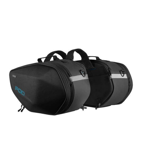  Rynox POD Saddlebags Black 52L
