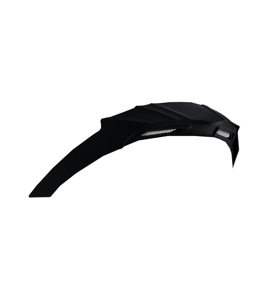 KYT STRIKER2V PLAIN MATT BLACK  SPOILER