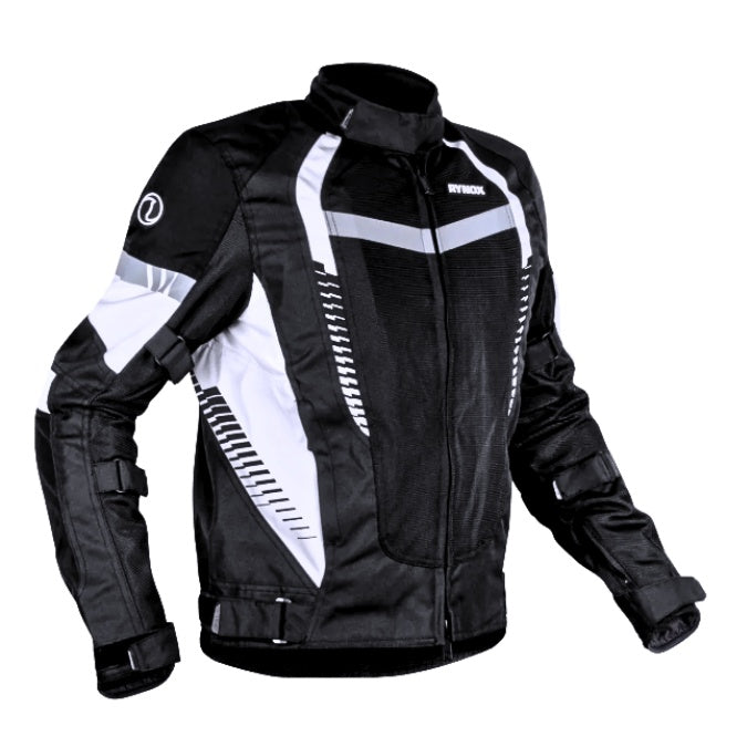 Tornado Pro 4 Jacket CE A Black White
