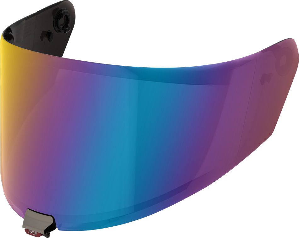KX-1 RACE GP IRIDIUM RAINBOW VISOR