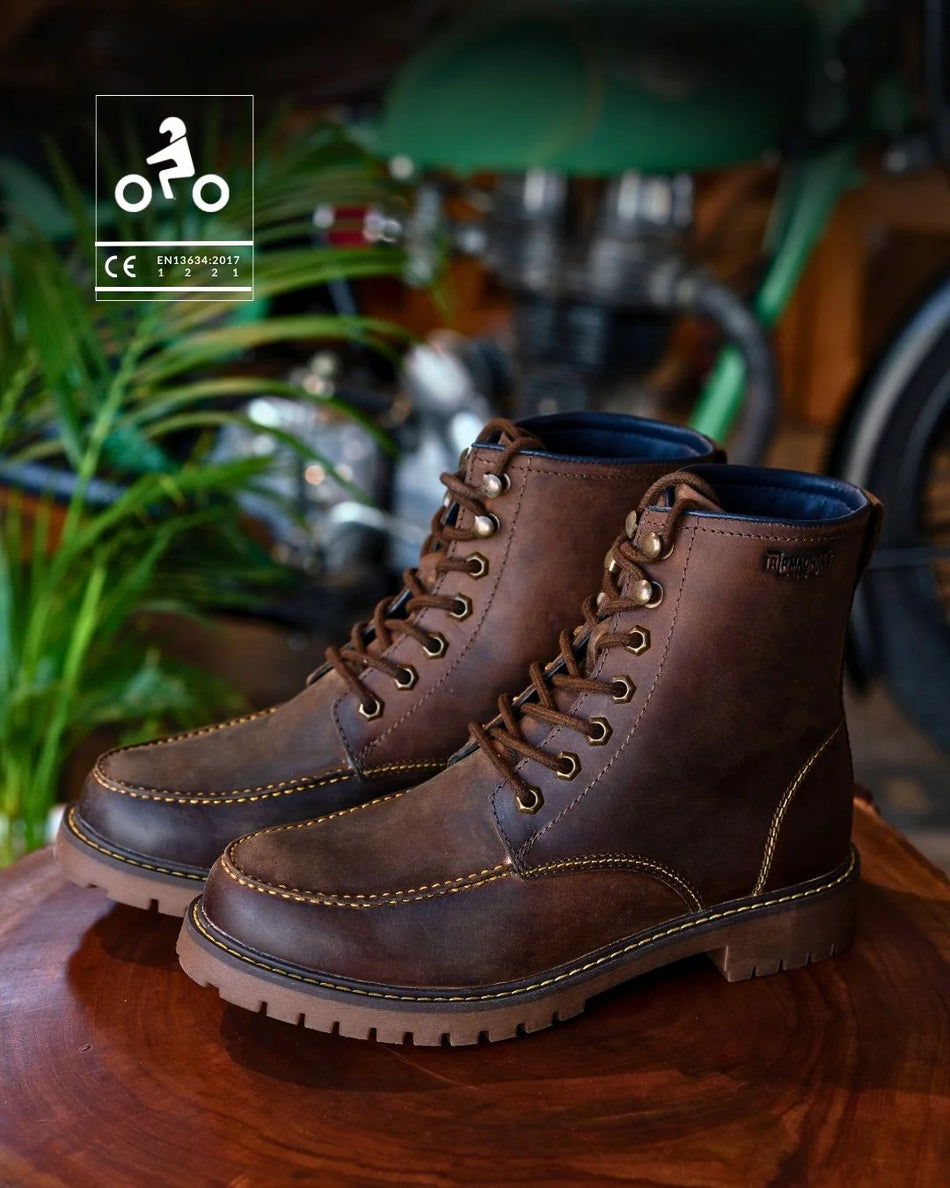 TRIP MACHINE BOOTS MOC TOE MOCHA