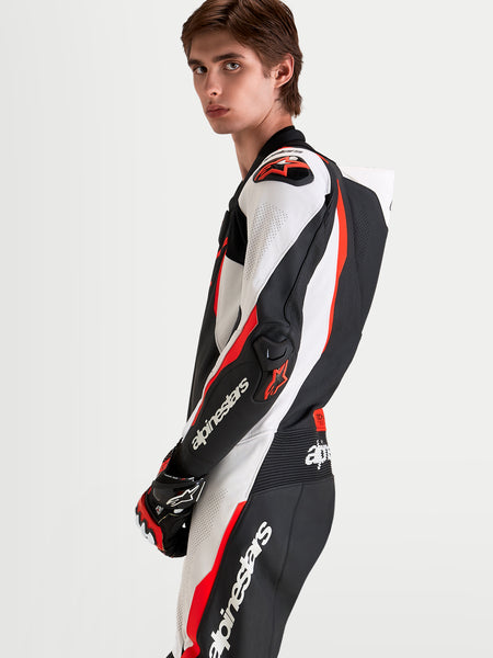BLACK WHITE RED FLUO